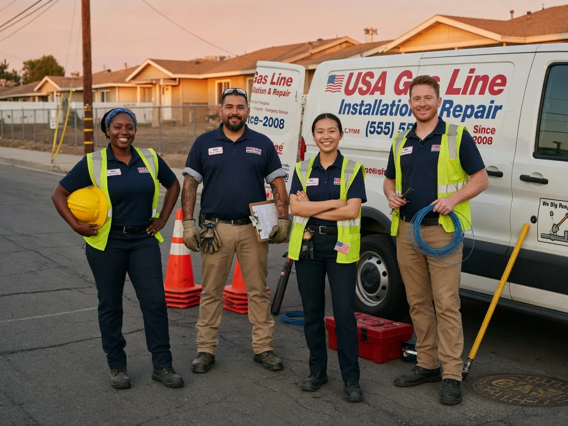 Gas Line Installation company in Resaca, GA